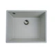 Гранитная мойка для кухни VALESO OASIS 5444 матовая Белая в точку - изображение 1