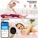 Умные женские смарт часы Smart Melisia Gold watch для android и ios с круглым циферблатом золотистые с двумя ремешками металическим и силиконовым - изображение 10