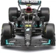 Model samochodu z figurką Bburago Mercedes-AMG Petronas F1 W15 2024 1:24 18-28069 (4893993280698) - obraz 6