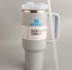 Термокружка Stanley Quencher H2.O FlowState™ Tumbler з трубочкою і ручкою 1.18 л Сіра - изображение 2
