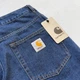 Джинсы Carhartt Relaxed Fit Мужские Штаны Кархарт Синие M - изображение 5