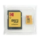 Карта памяти microSDHC, 16Gb, Kodak, Class10 uhs-i u1, sd адаптер, Bulk (ekmsdm16ghc10cj60k) - изображение 3