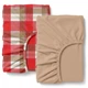Простирадло на резинці Cosas BERRY TARTAN Фланель 140х200х20 2 шт (4822052503225) - зображення 1