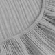Простынь на резинке Cosas GRAPHITE Муслин 90х200х20 (4822052494097) - изображение 4