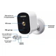 Автономна WiFi 2.4-5GHz IP-відеокамера 3Mp Light Vision VLC-03IB(CamHi) White, f-3.6mm, на акумуляторних батареях 4000mAh - изображение 5