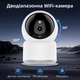IP-відеокамера поворотна з WiFi 2.4-5GHz 4Mp Light Vision VLC-6204S(Tuya) f-3.6mm, ІЧ+LED-підсвічування, з мікрофоном - изображение 6