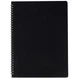 Зошит Buromax GLOSS A4 80 аркушів, клітинка Чорний (BM.24452151-01) - зображення 1