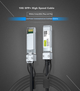 Кабель Wanzhaotongguangdian SFP+ 10 Гбіт/с мідний 0.3 м - зображення 2