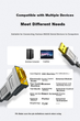 Кабель DTECH DT-5002E USB - RS-232 DB9 PL2303 0.5 м - изображение 4