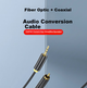 Цифро-аналоговый аудиоконвертер Jinghua Z239H оптический и коаксиальный SPDIF на RCA 3 м - изображение 4