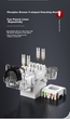 Модуль AMPCOM AMC6A228WT Keystone RJ-45 UTP Cat 6a безінструментальний на 2 порти Золотисто-білий - зображення 8