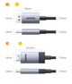 Адаптерний кабель UGREEN DP-HDMI, відео 4K60Hz, DisplayPort-HDMI 2.0, для підключення комп'ютера до телевізора, 2 м, модель 15774 - зображення 9