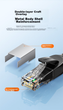 Патч-корд SAMZHE GD6A150 Cat 6a 10 Гбит/с медный 15 м Черный - изображение 14