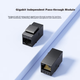 Патч-панель Biaze TT86 24 порти Cat 6 UTP у зборі з органайзером - зображення 5