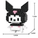 Конструктор BRICKS Куроми Kuromi Hello Kitty - изображение 3