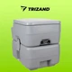 Туалет портативний Trizand 24498 туристичний 20 л - изображение 2