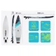SUP-дошка Reefbreak 350×81×15 см Neo-Sport 170312 трьох шарова до 150кг - изображение 3