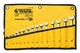 Ключі комбіновані MASTERTOOL SATIN FINISH набір 15 шт (6–19/22 мм) CrV DIN 3113 у чохлі 71-2116 - зображення 1