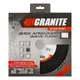 Диск алмазний GRANITE TURBO WAVE 230х2.8 мм 22-24% 6600 об/хв 9-04-230 - зображення 2