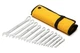 Ключі комбіновані MASTERTOOL COLD FORGED набір 11 шт (6/8/10/11/12/13/14/15/17/19/22 мм) 31CrV3 DIN 3113 у чохлі 72-1111 - зображення 2