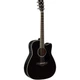 Электроакустическая гитара Yamaha FGX830C BLK (18192) - изображение 1