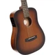 Электроакустическая гитара Cort Earth Go Open Pore Brown Burst (41006) - изображение 5