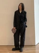 Пиджак классический женский Uniqlo 687332823 L Черный (1161936940) - изображение 6