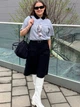 Поло женское Uniqlo 525125254 XL Черное (1161940153) - изображение 5