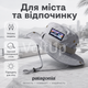 Летняя серая панама Patagonia унисекс One Size с логотипом, фиксирующим шнурком, боковыми кнопками и вентиляционными люверсами - изображение 5