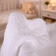 Плед детский MirSon №080 Teddy Muslin White 150х220 см (2200013894230) - изображение 3