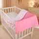 Плед детский MirSon №071 Teddy Flannel 008 Pink 150х220 см (2200013893998) - изображение 1