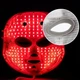 LED-маска для обличчя (7 режимів), від USB, Біла AN-5786 / Світлодіодна маска для світлотерапії / Лед маска - зображення 6