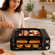 Настільна електропіч Top Kitchen TK-1400 / Духовка 6в1 4000 Вт 14л - зображення 2