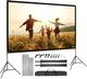 Экран для проектора VISULAPEX 100" 4K HD 16:9 на штативе, складной портативный проекционный экран с сумкой - изображение 1