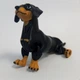 Фигурка собаки породы Такса Коллекционная игрушка и оригинальный декор 3D печать Пластик 80 мм - изображение 3