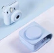 Набор для девушки или подростка с фотокамерой мгновенной печати Fujifilm INSTAX Mini 12 Pastel Blue + 40 фото + альбом на 64 фото + чехол + ремешок + подарочная упаковка, голубой - изображение 5