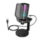 Микрофон Fifine AmpliGame A6 NEO Black, Конденсаторный, Кардиоидный, USB подключения, Plug & Play, RGB подсветкой - изображение 2