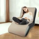 Надувное кресло Inflatable Sofa с подлокотниками и насосом для дома дачи и отдыха 140х85х80см - изображение 4