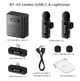 Бездротові петличні мікрофони BOYA BY-V3 Combo, 2 шт., USB-C, Lightning, зарядний кейс - зображення 2