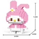 Конструктор BRICKS Sanrio Hello Kitty, Mimmy, My Melody, Kuromi Набор 4 шт - изображение 8