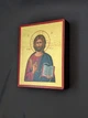 Писаная маленькая икона Иисуса Христа Вседержителя 10×12,5 см - изображение 6
