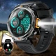 Мужские смарт часы LIGE S100 BW0616 с фонариком, Bluetooth-звонками, SpO2, пульсометром и 100+ спортивными режимами - изображение 4