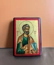 Маленькая писаная икона Святого Апостола Петра 10×13 см - изображение 2