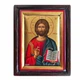 Писаная греческая икона Иисус Христос Вседержитель 24×30 см - изображение 3