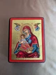 Маленькая писаная Корфская икона Божией Матери (Керкира) 11×13 см - изображение 4
