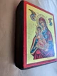 Маленькая писаная Корфская икона Божией Матери (Керкира) 11×13 см - изображение 7