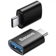 Переходник Baseus Ingenuity Series Mini Type-C to USB 3.1 (ZJJQ000001) Black - изображение 2