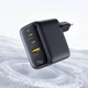 Сетевое зарядное устройство Baseus EnerFill FE22 70W 2x USB-C + USB-A Black (6942521209712) - изображение 12