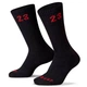 Носки Nike U JORDAN ESSENTIAL CREW 3PR черный, красный Уни 42-46 3 пары - изображение 3
