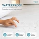 Наматрасник-чехол водонепроницаемый WATERPROOF Бамбук 120х200х30 см (TP-Н-WATERPROOF-Ч-120х200) - изображение 3